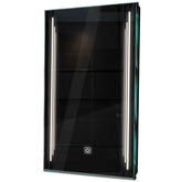 Specchio LED Verticale | Pulsante touch | Luce bianca neutra - Reyze Serie Salono Modello 8